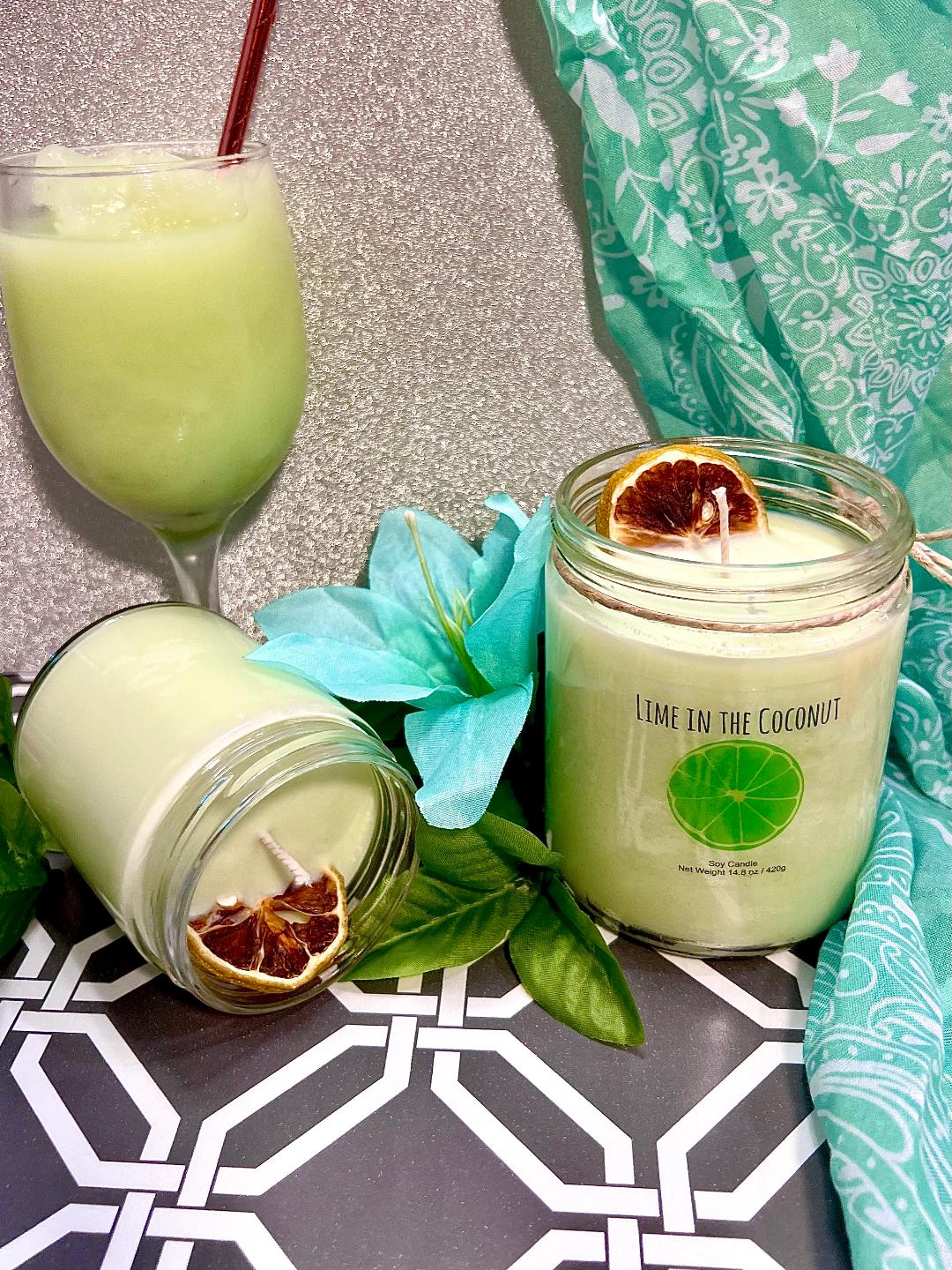 Lime in the Coconut Candle